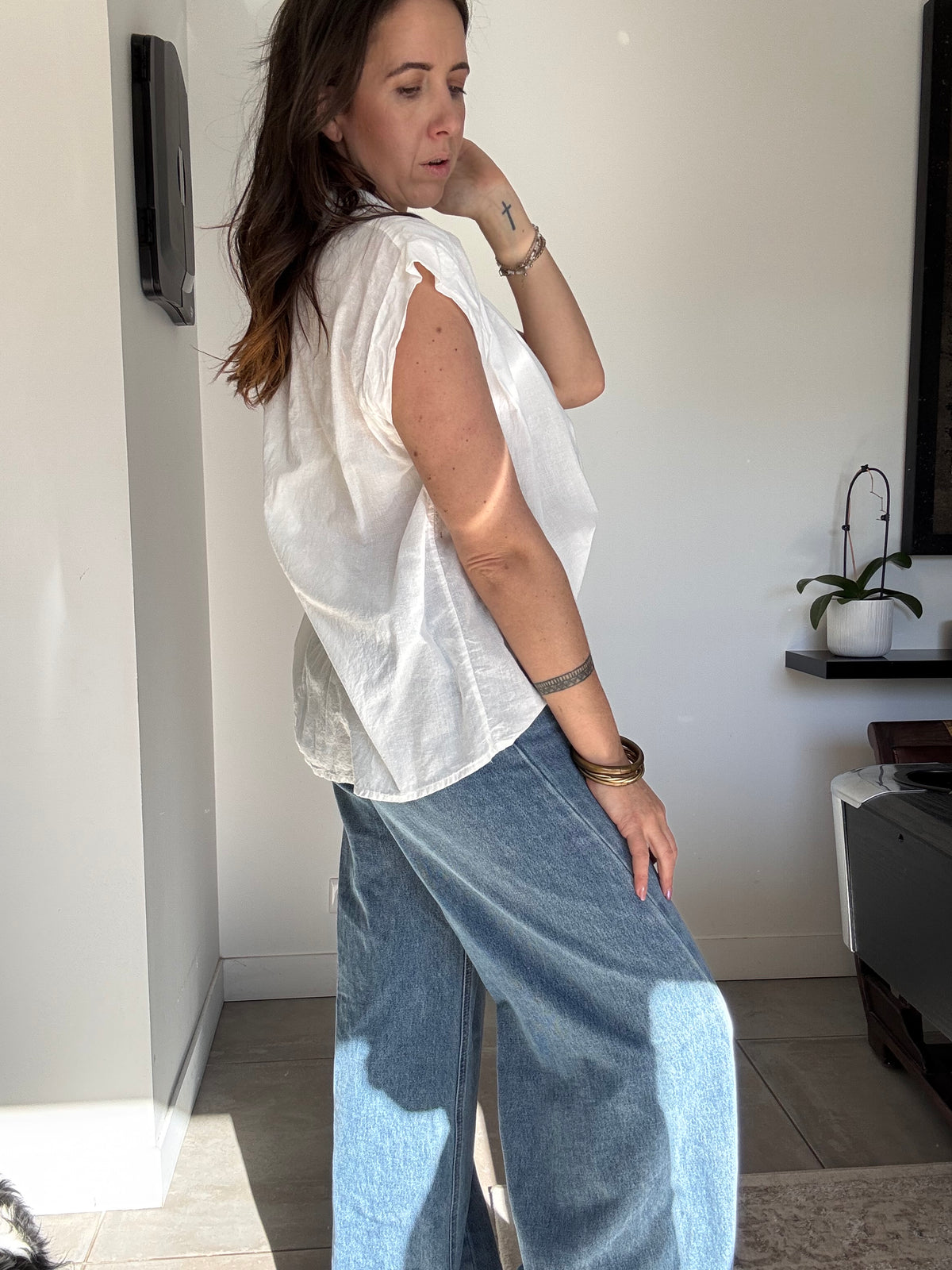 Blouse blanche ENZO