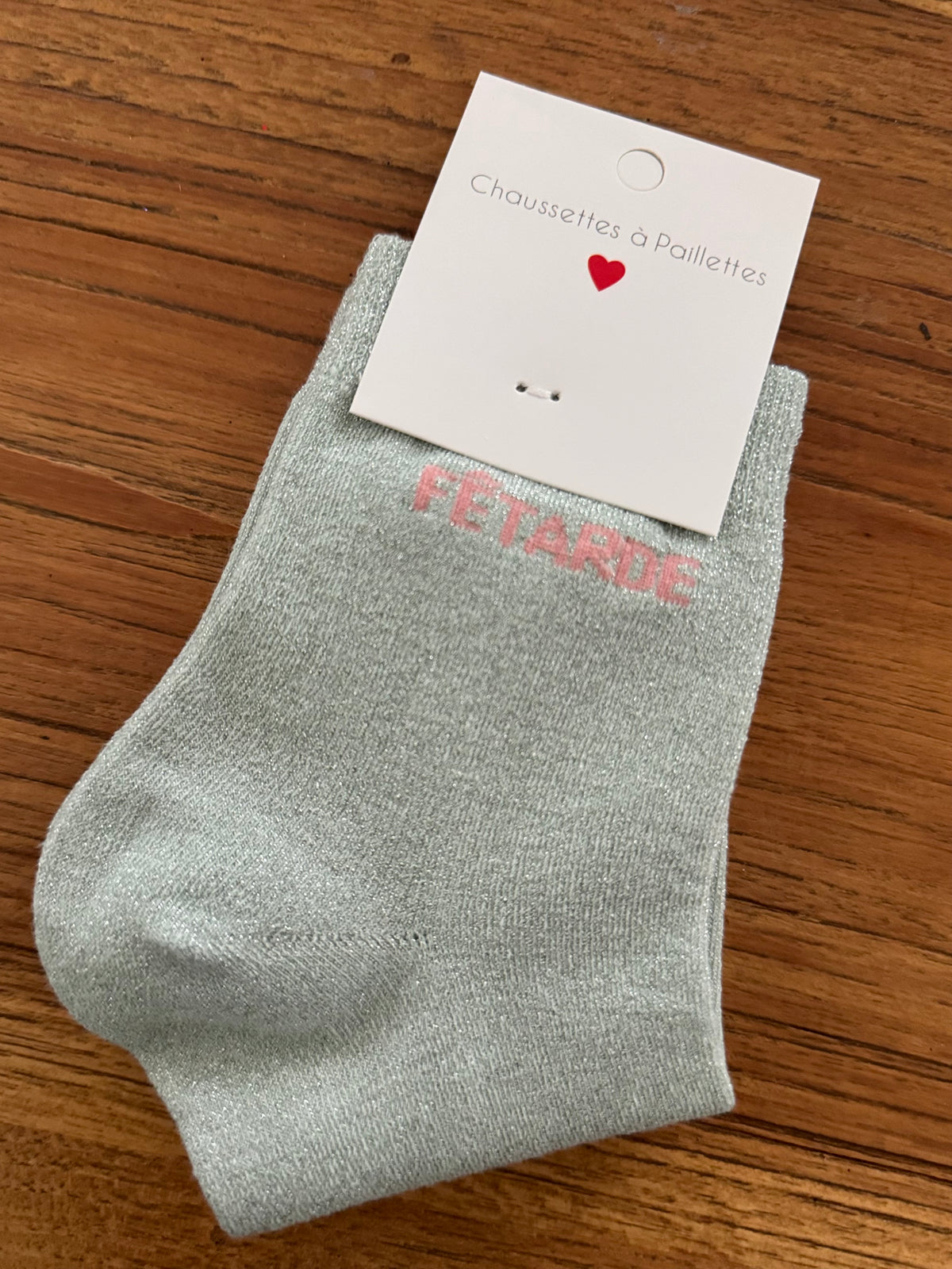 Chaussettes paillettes FETARDE