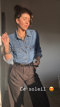 Chemise jean LUCAS