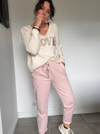 Pantajog rose poudré AMOUR