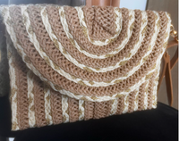 Sac de plage tressé PAULINE