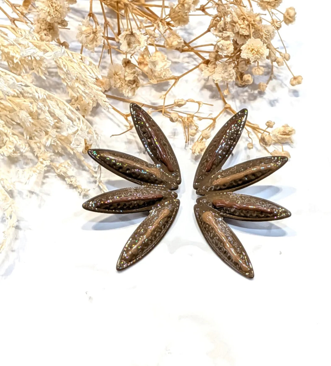 Boucle d'oreille Anubisl en acier inoxydable