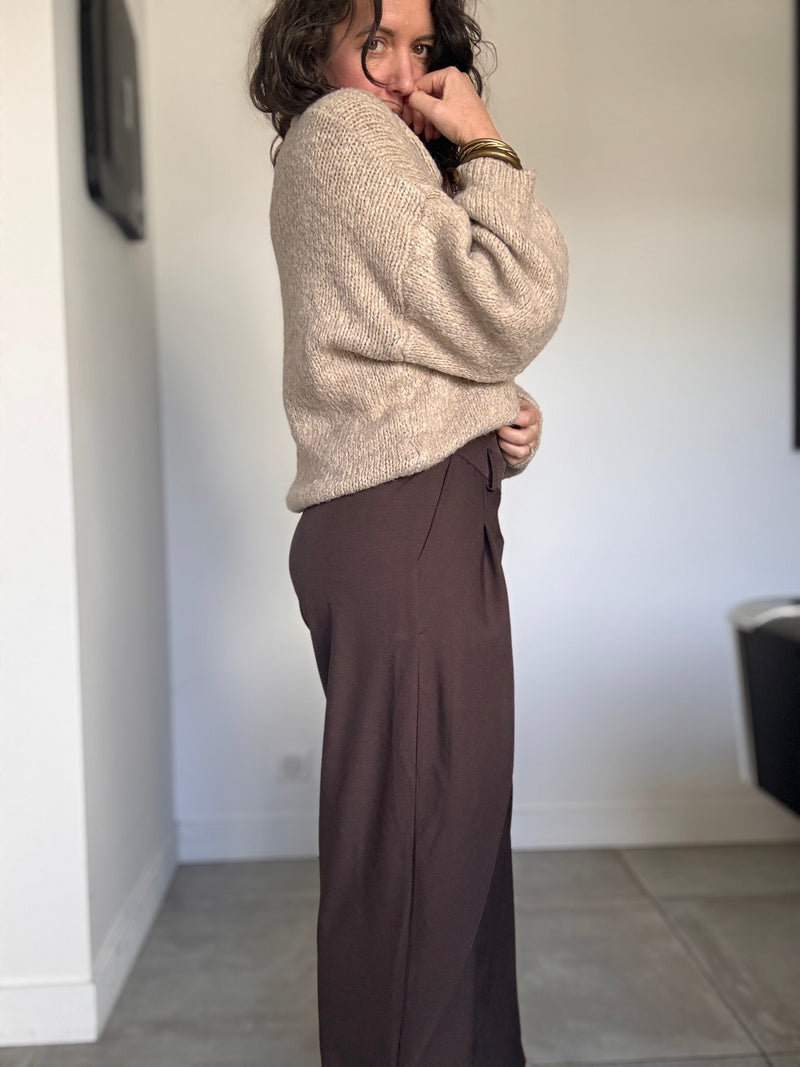 Gilet beige MARCEAU