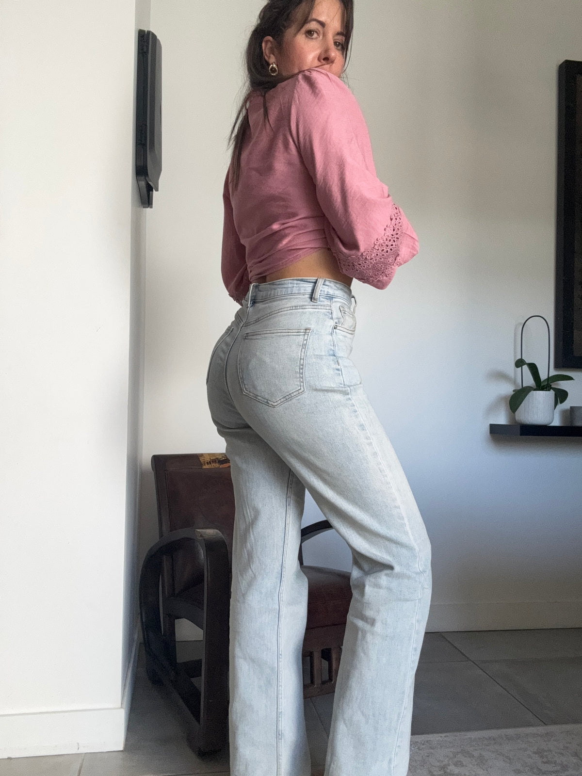 Jean wide legs