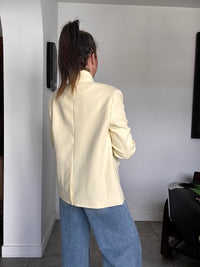 Blazer jaune pale SIMON