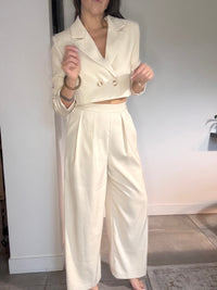 Pantalon beige VAN DER WOODSEN