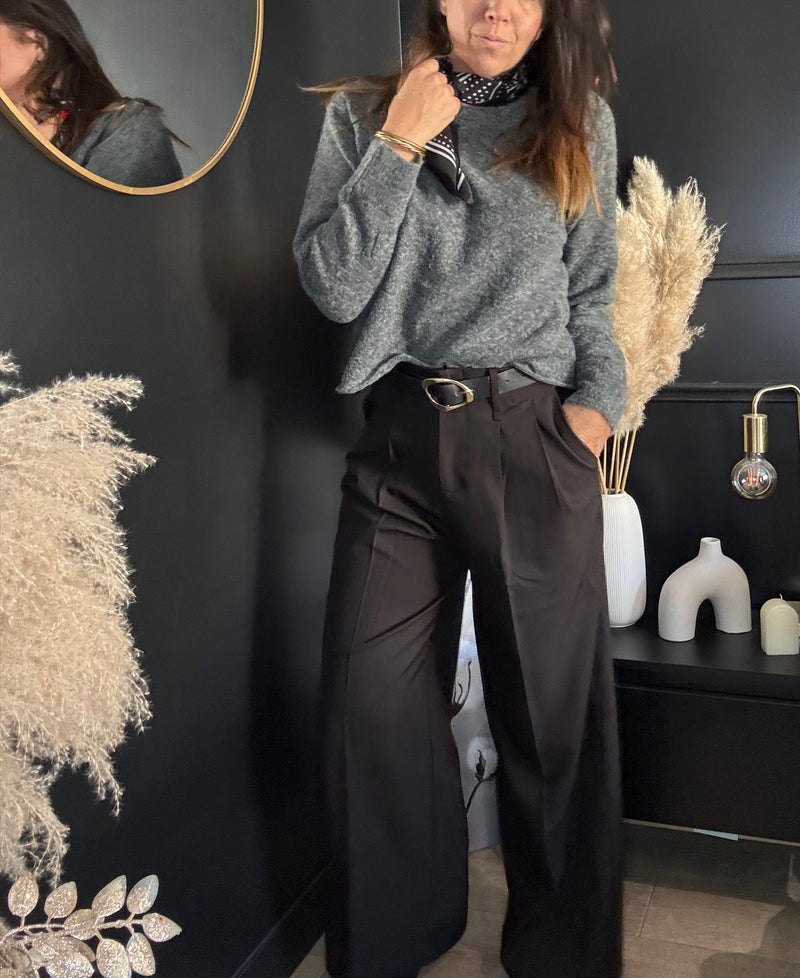 Pantalon fluide à pince KATE