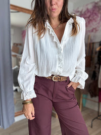 Blouse blanche PARKER