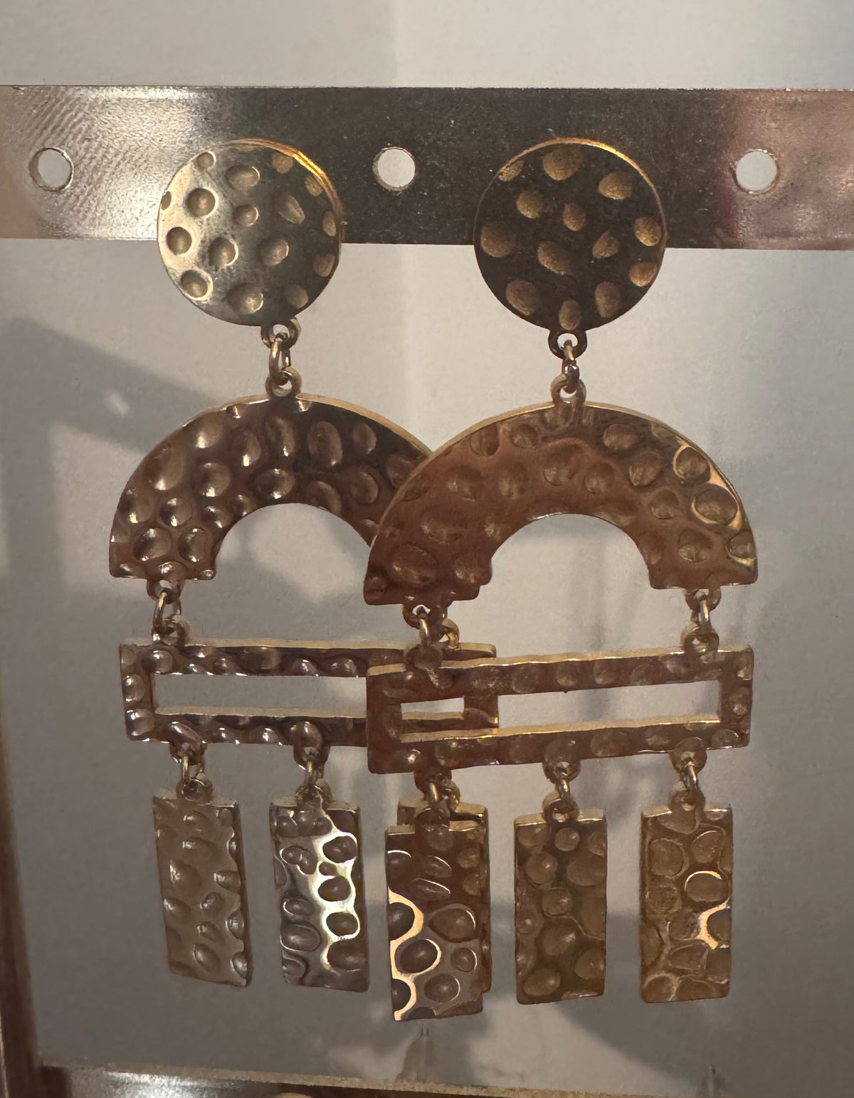 Boucle d'oreille MAYA en acier inoxydable