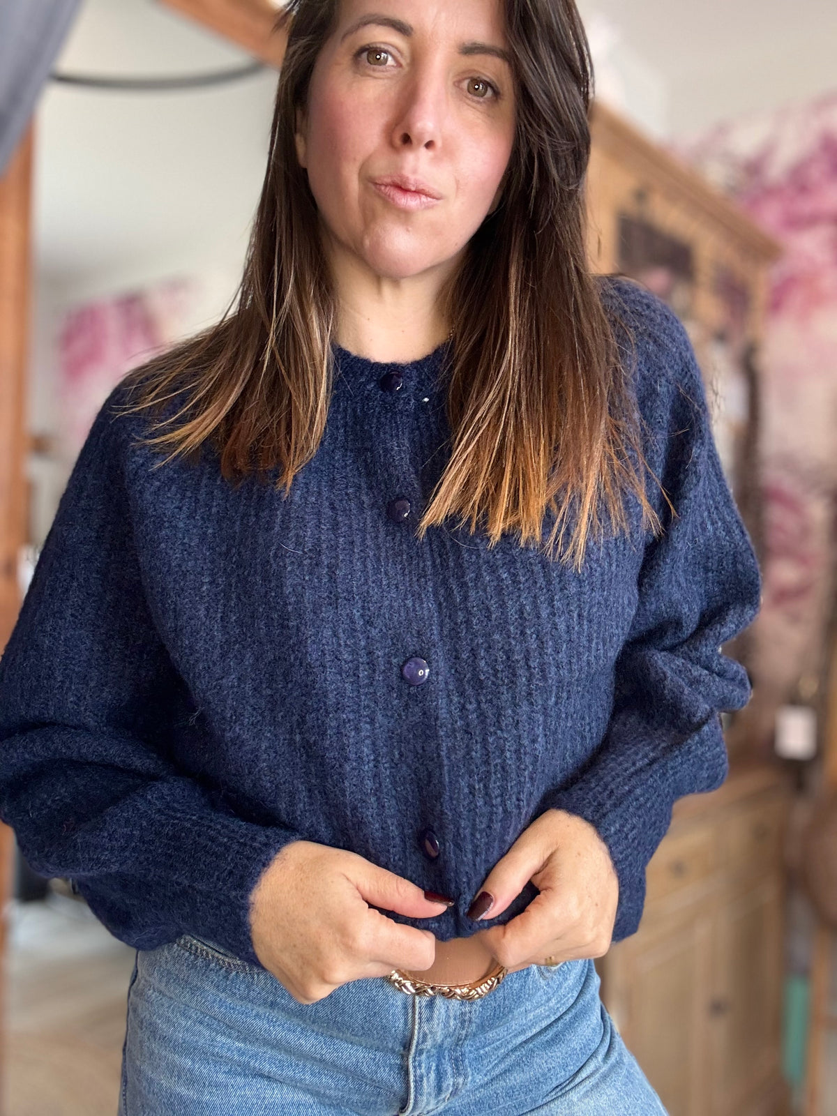 gilet marine SANDFORD