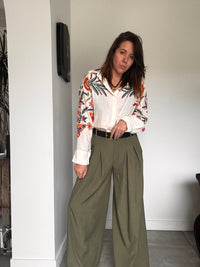 Pantalon kaki GALIA