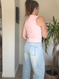 Gilet smoking rose JAMES