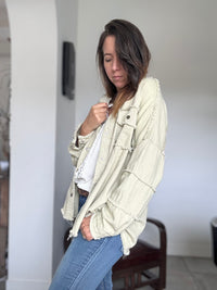 Veste beige CLARISSE