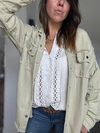 Veste beige CLARISSE