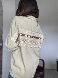 Veste beige CLARISSE