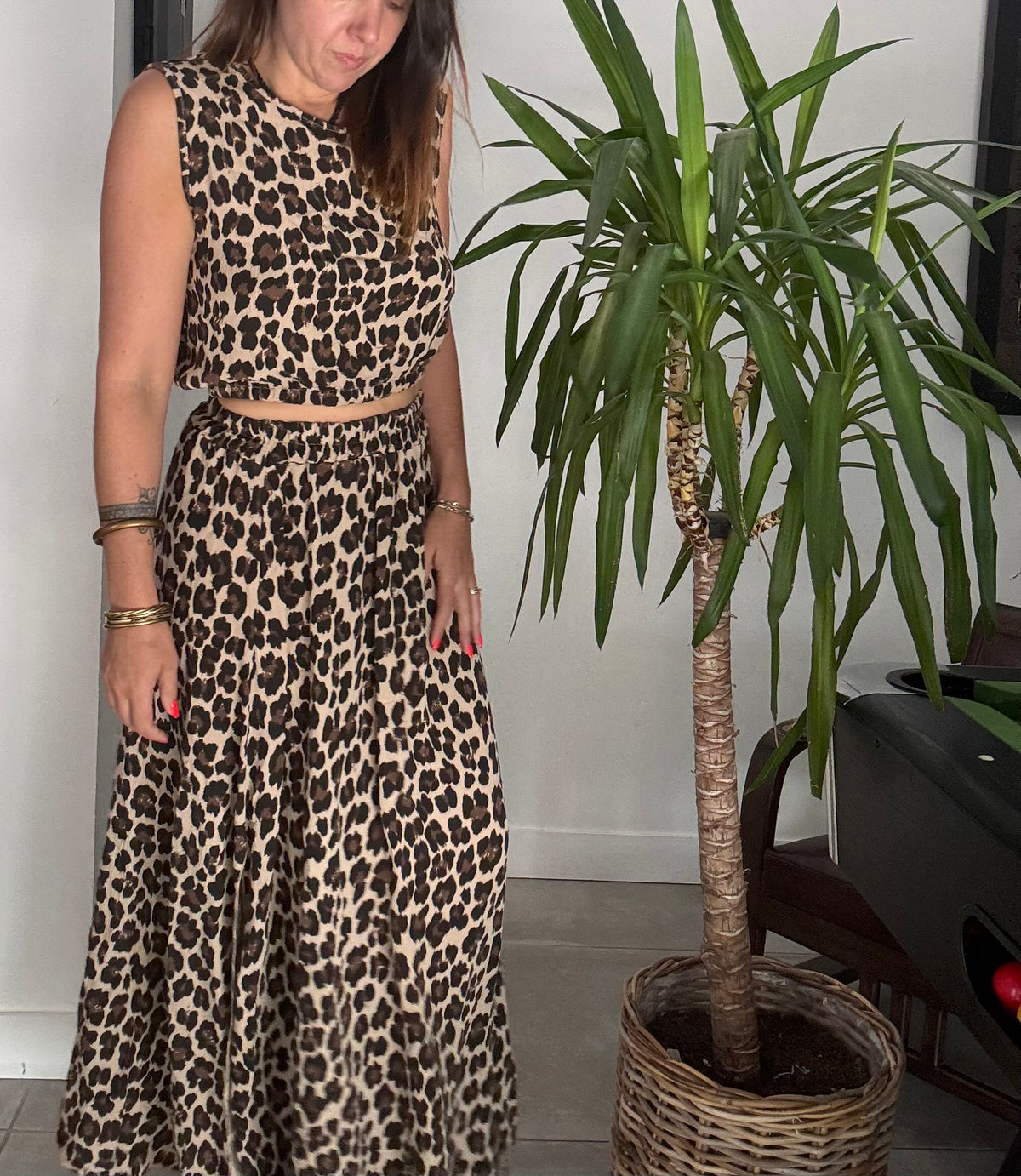 Ensemble léopard INAYA