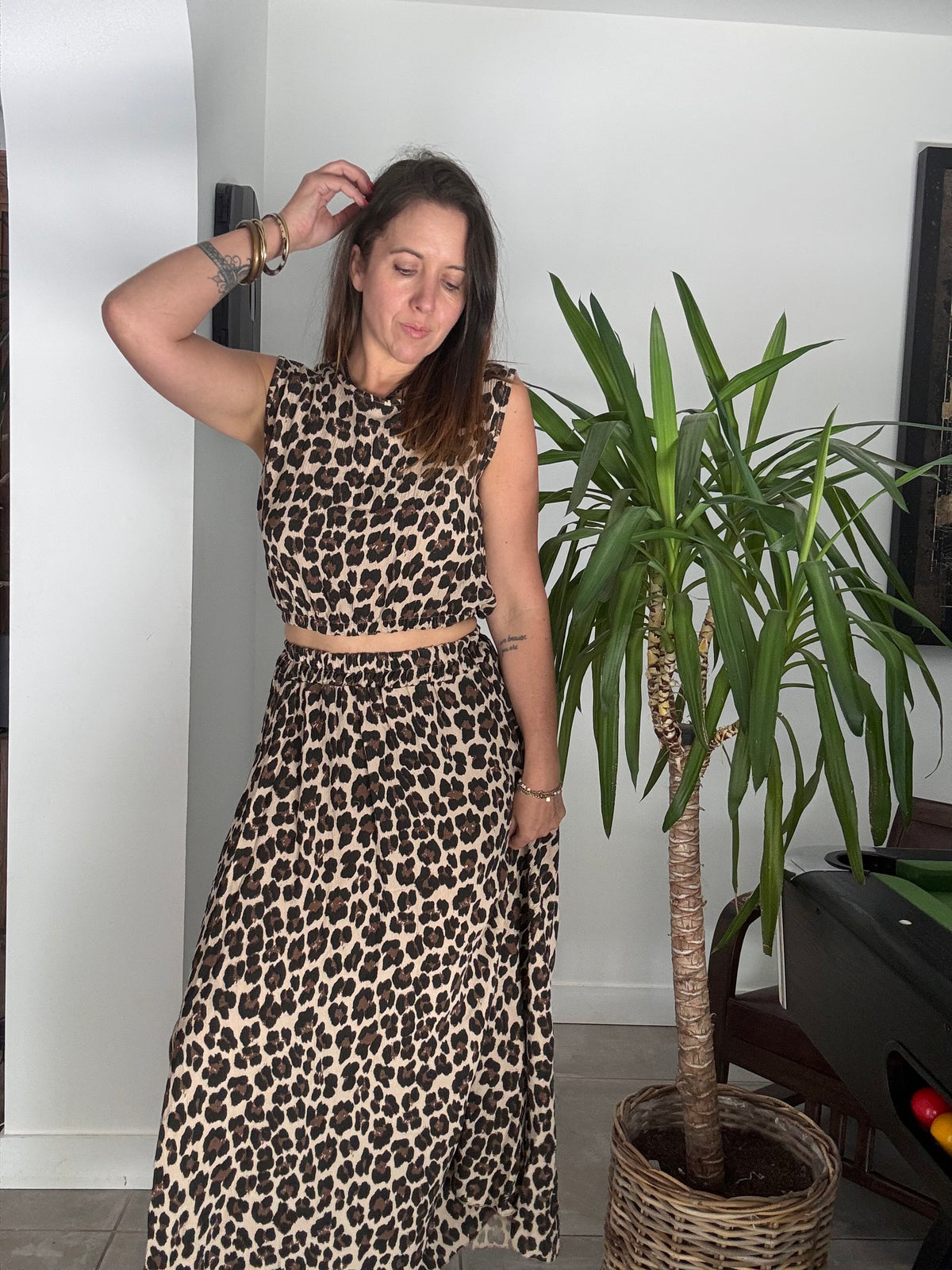 Ensemble léopard INAYA