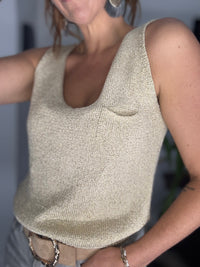 Top doré ENZO