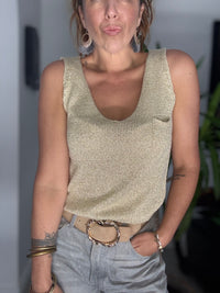 Top doré ENZO
