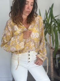 Chemise jaune BABET