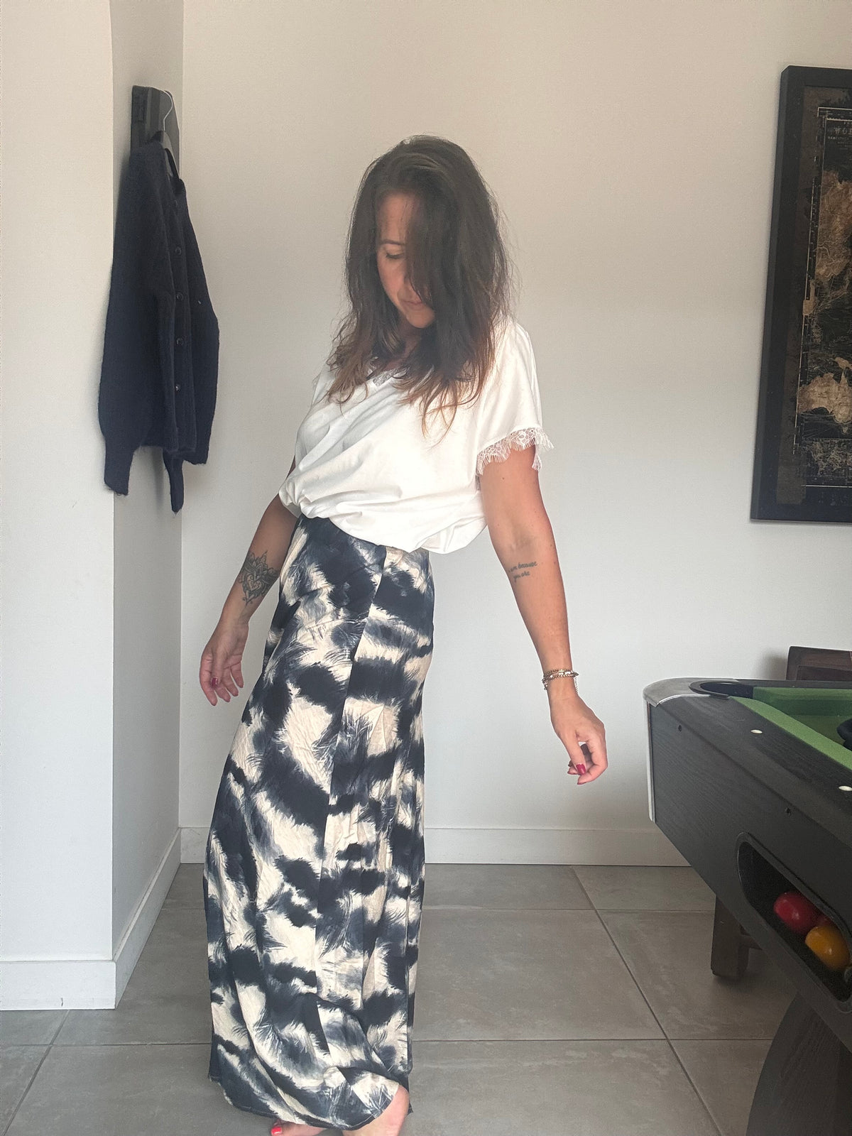 Jupe marine VIOLETTE
