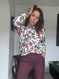 Pull fleuri SOPHIE