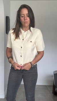 Gilet manches courtes MONICA