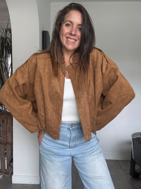 Veste camel MAT