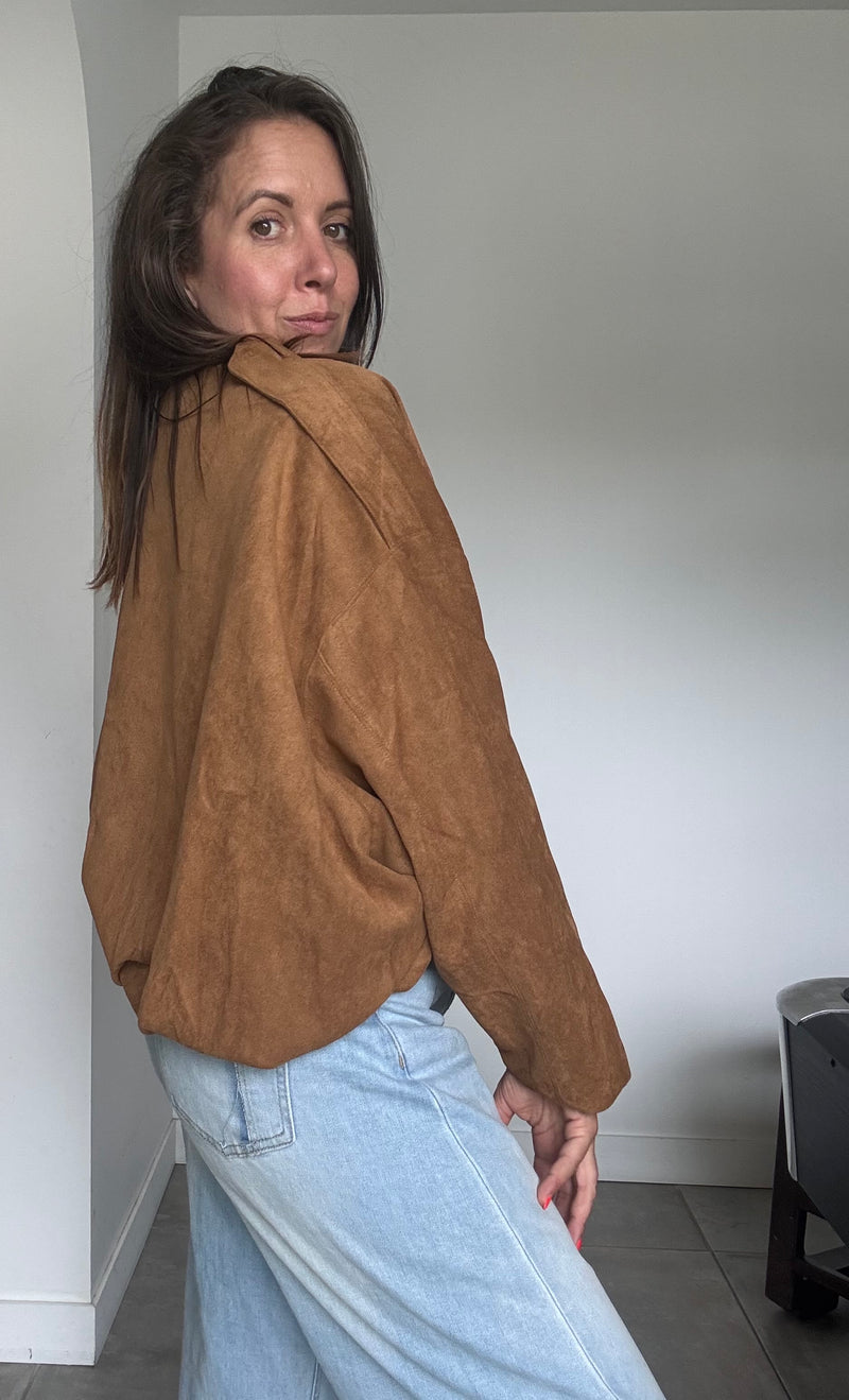 Veste camel MAT