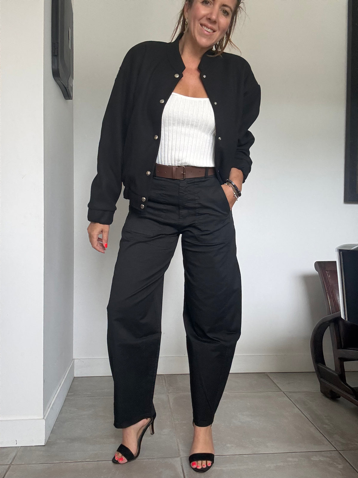 Pantalon noire MORGANE