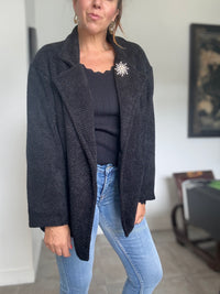 Manteau/ veste noire MARIA
