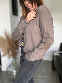 Pull Star coude taupe MARINA