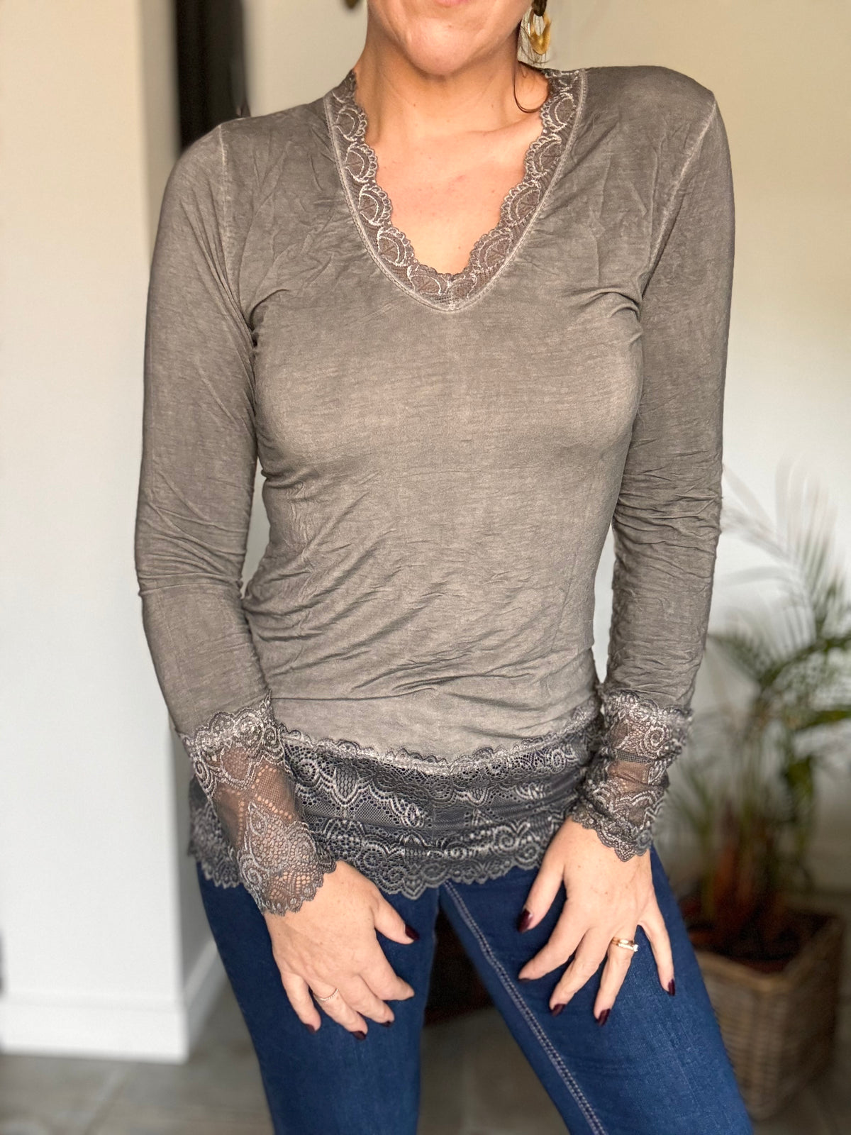 Sous pull gris BELLA