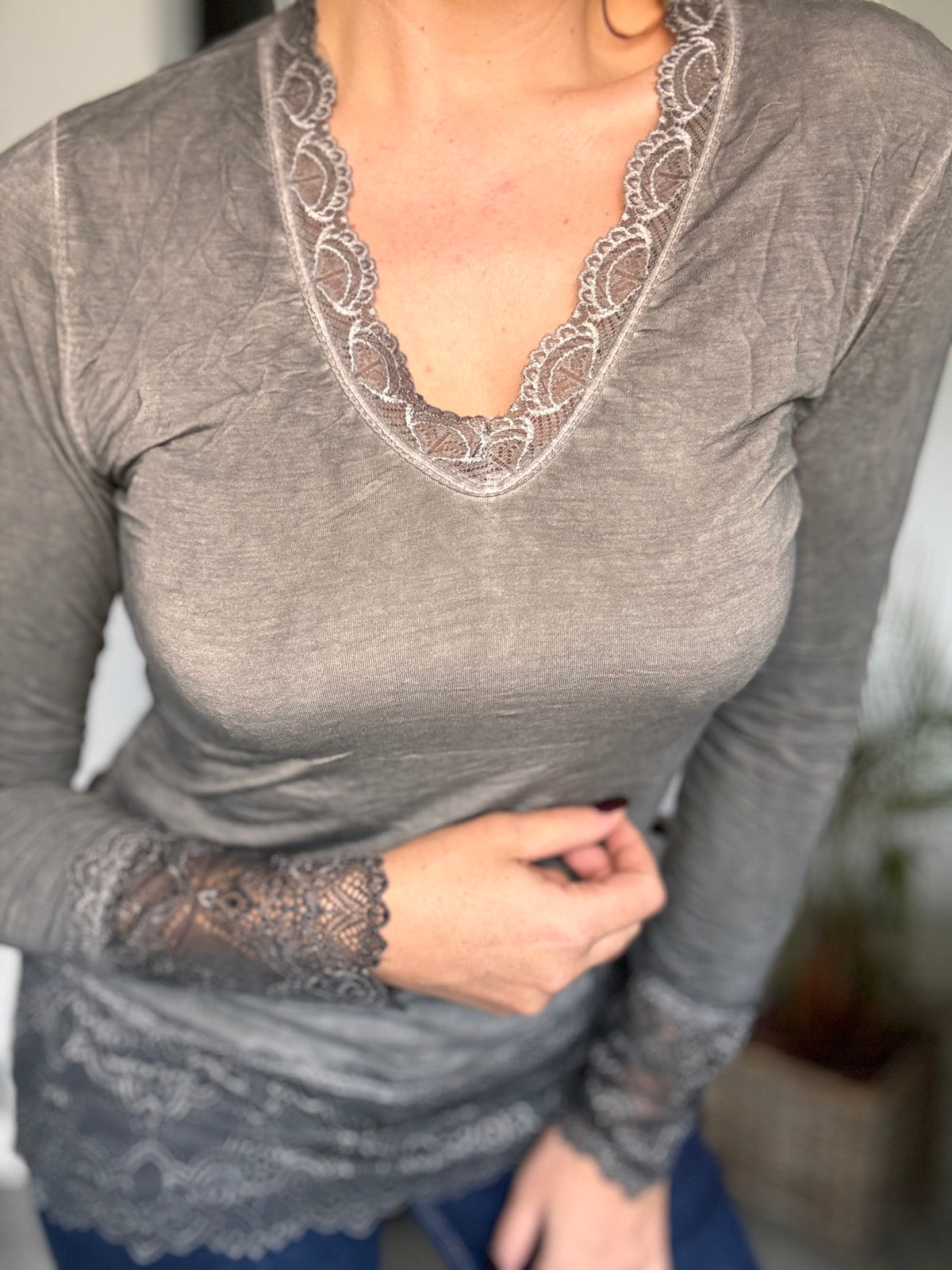 Sous pull gris BELLA