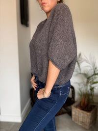 Gilet manches courtes gris WILLO
