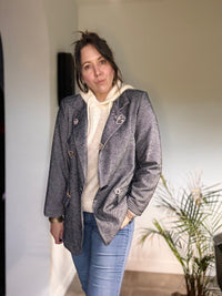 blazer gris chiné GABRIEL