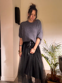 Jupe tulle noire MAMA