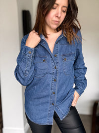 Chemise jean LUCAS