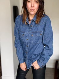 Chemise jean LUCAS