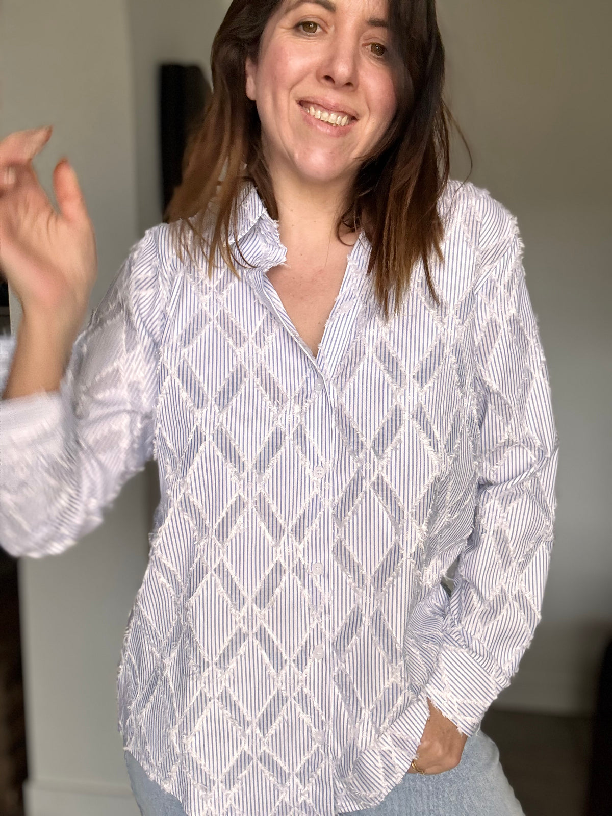 Chemise bleu ENZO