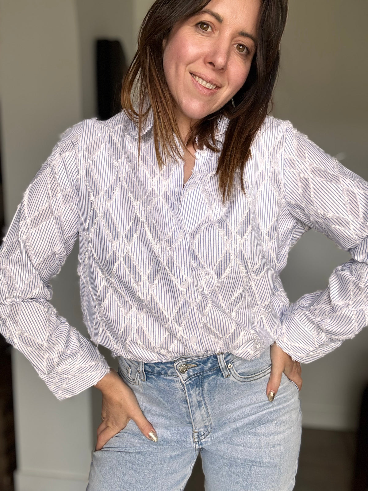 Chemise bleu ENZO