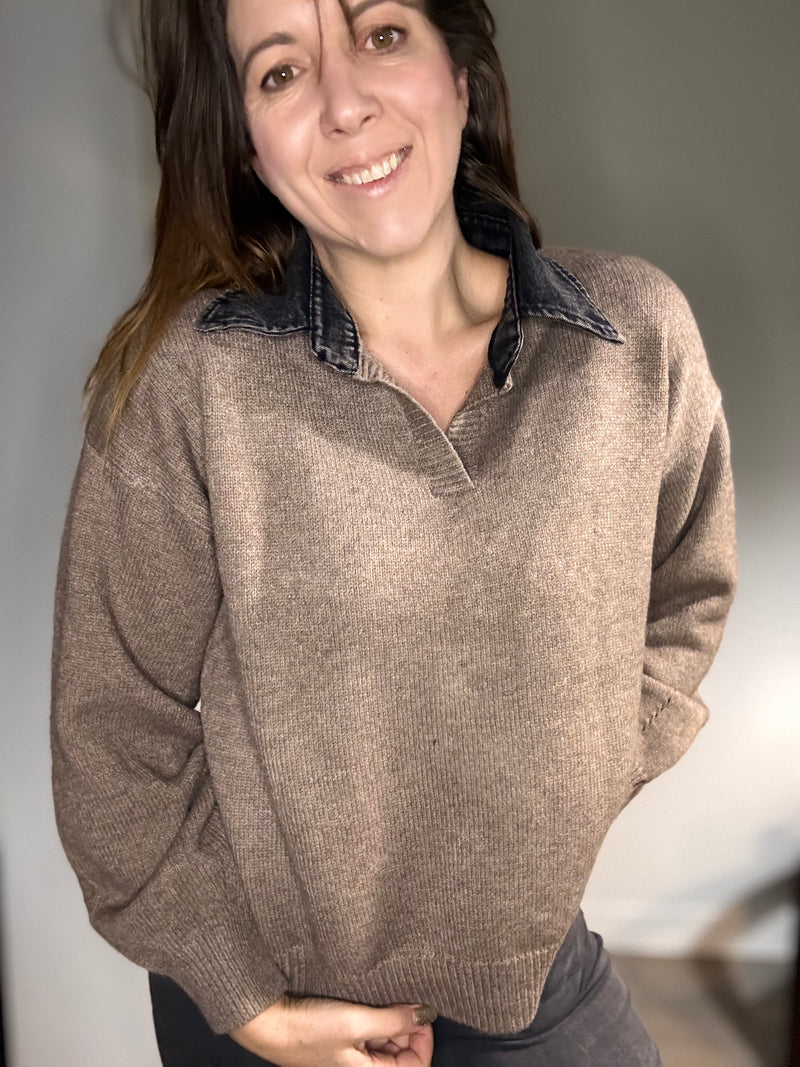 Pull chemise CALLIE
