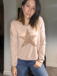 Pull rose poudré HOLLYWOOD
