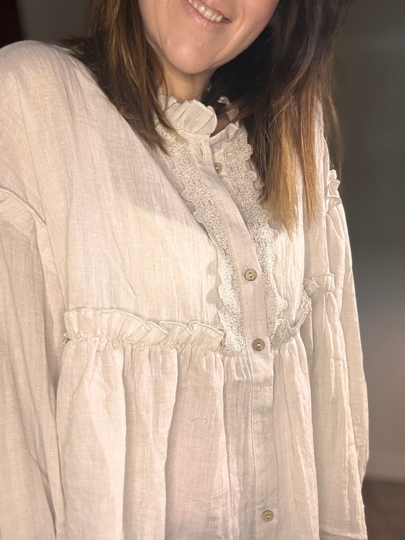 Blouse beige DETROIT
