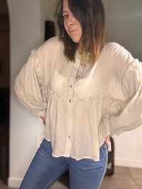 Blouse beige DETROIT