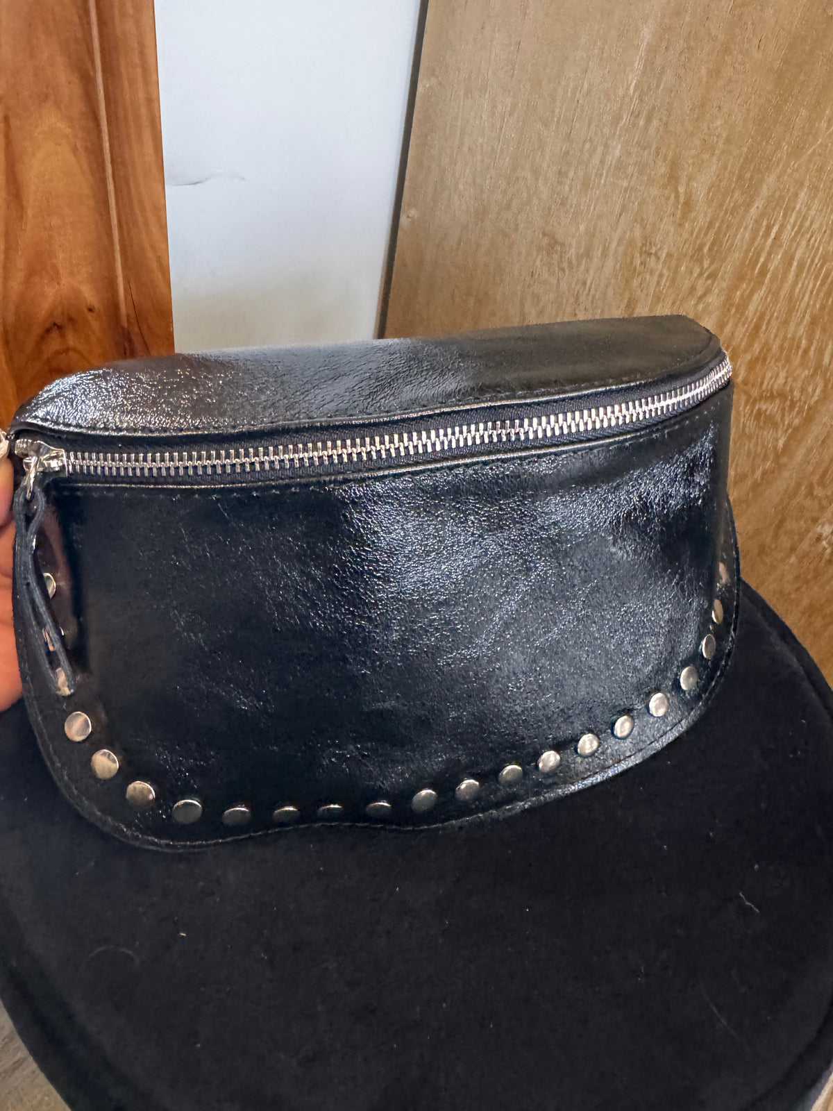 Sac banane noir EMY