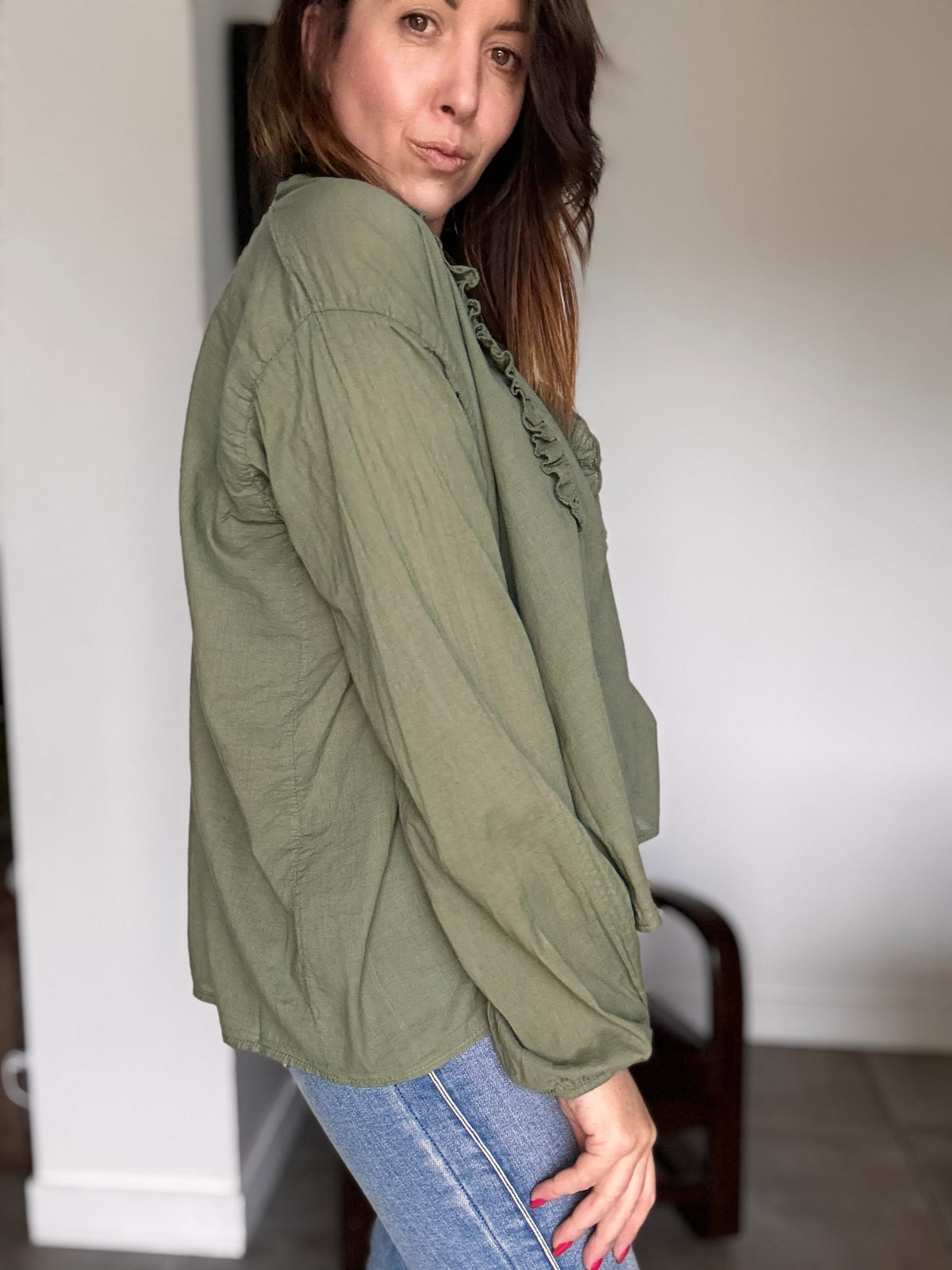 Blouse kaki EDY