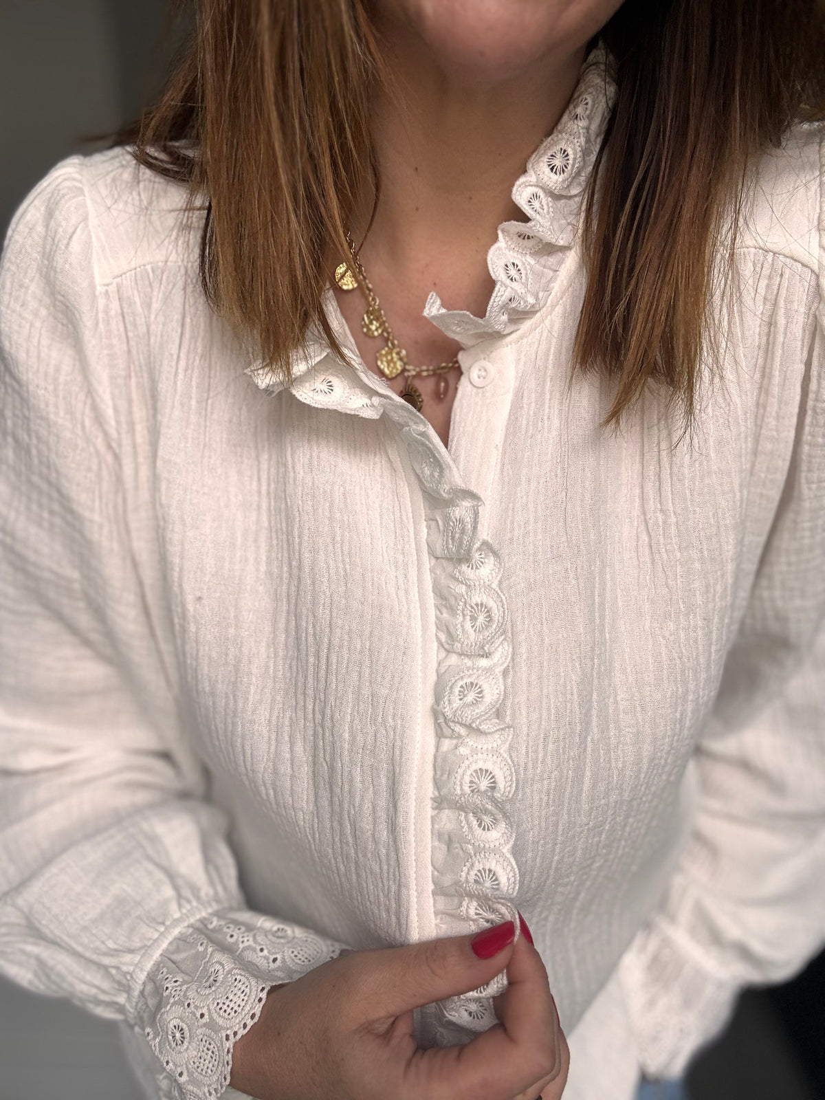 Blouse blanche PARKER