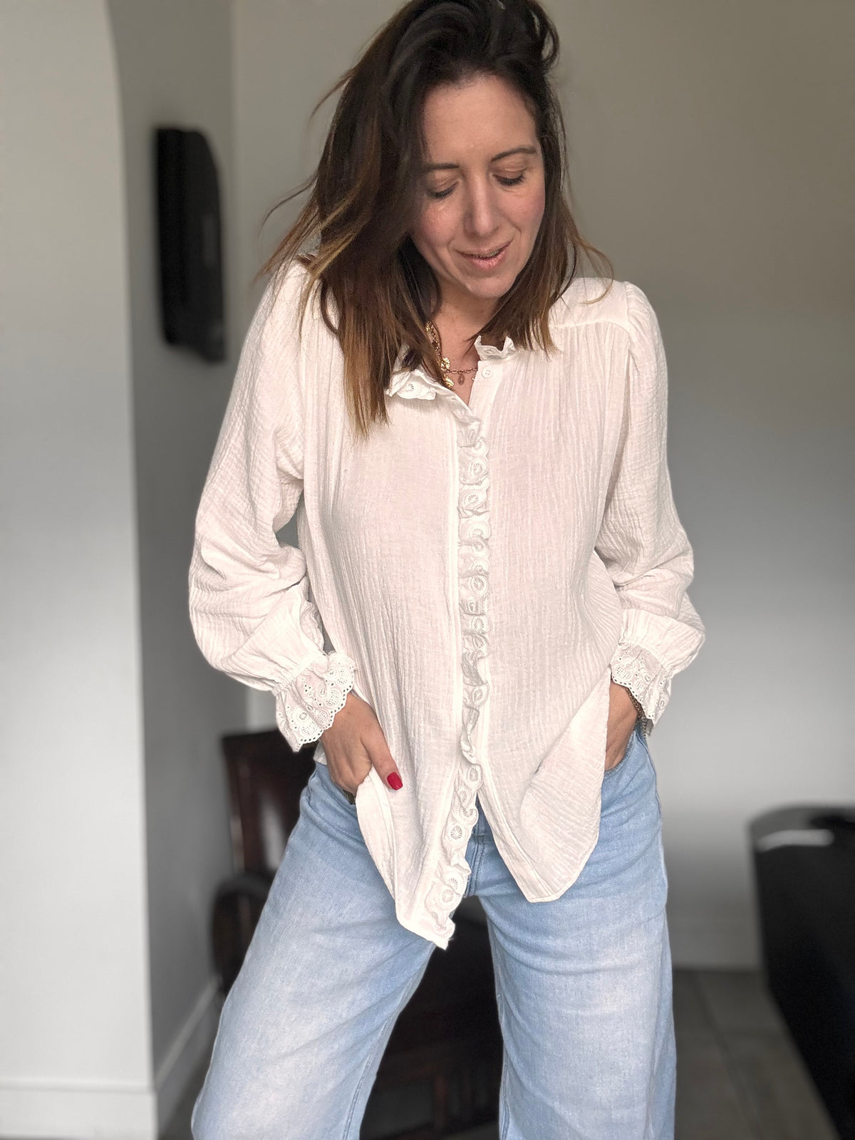 Blouse blanche PARKER