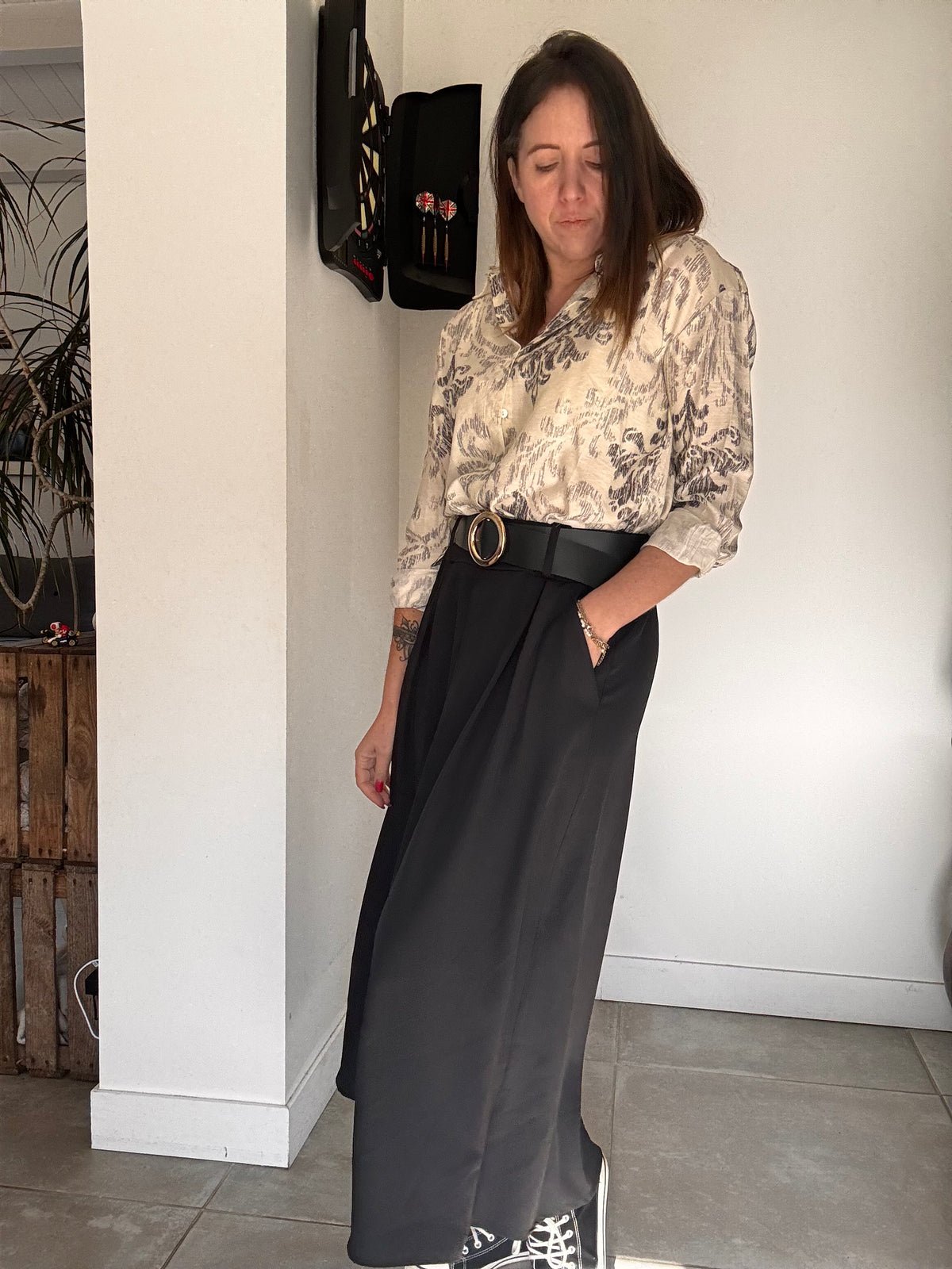 Jupe noire AURELIE